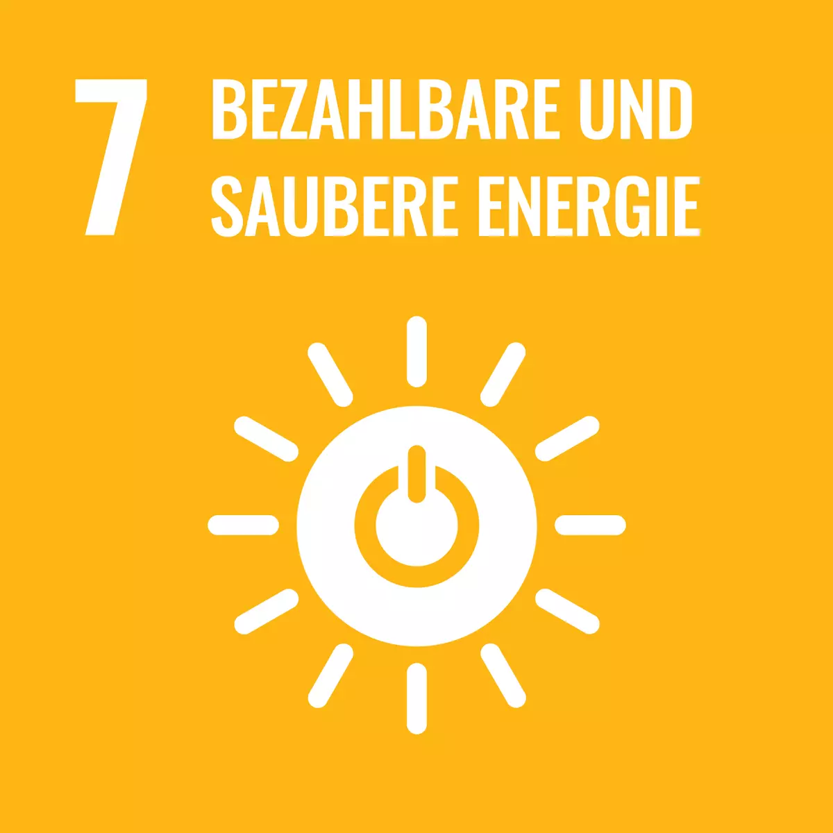 zu SDG #7 Saubere Energie