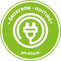 Profihost Ökostrom Button