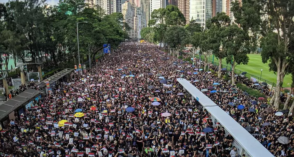 Am 16. Juni demonstrieren in Hongkong rund zwei Millionen Menschen für Freiheit und Demokratie. 