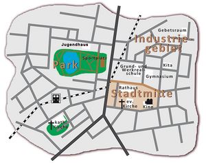 Stadtplan von Stuttingen