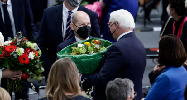 Wiederwahl des Bundespräsidenten am 13. Februar 2022. Foto: Deutscher Bundestag/photothek