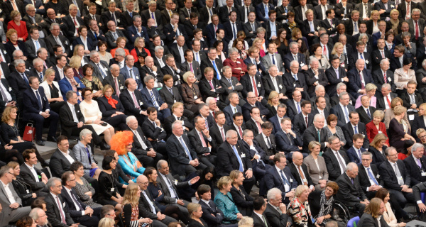 Die Bundesversammlung bei der Wahl 2017. Foto: Deutscher Bundestag/Achim Melde