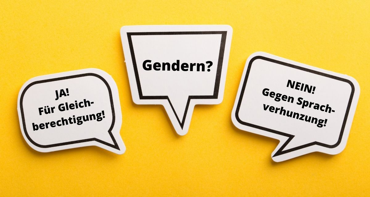 Gendern: Dafür oder Dagegen? Symbolfoto via Canva/LpB BW