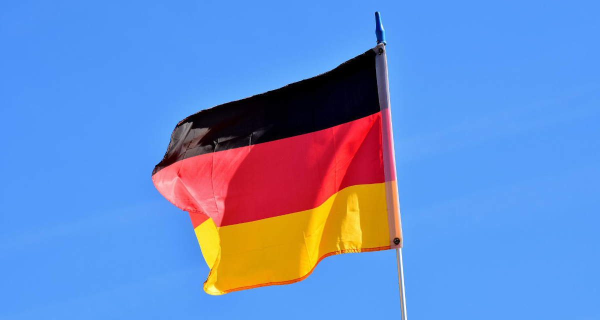 Deutschland-Flagge. 