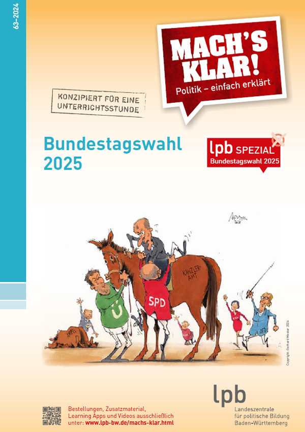 Mach´s klar! (Heft 63): Bundestagswahl 2025